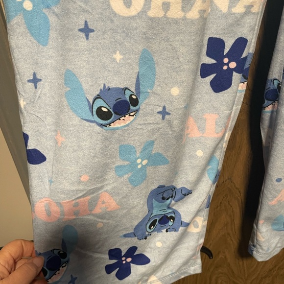 Disney Stitch Womans Pajamas - Blue - Picture 3 of 8